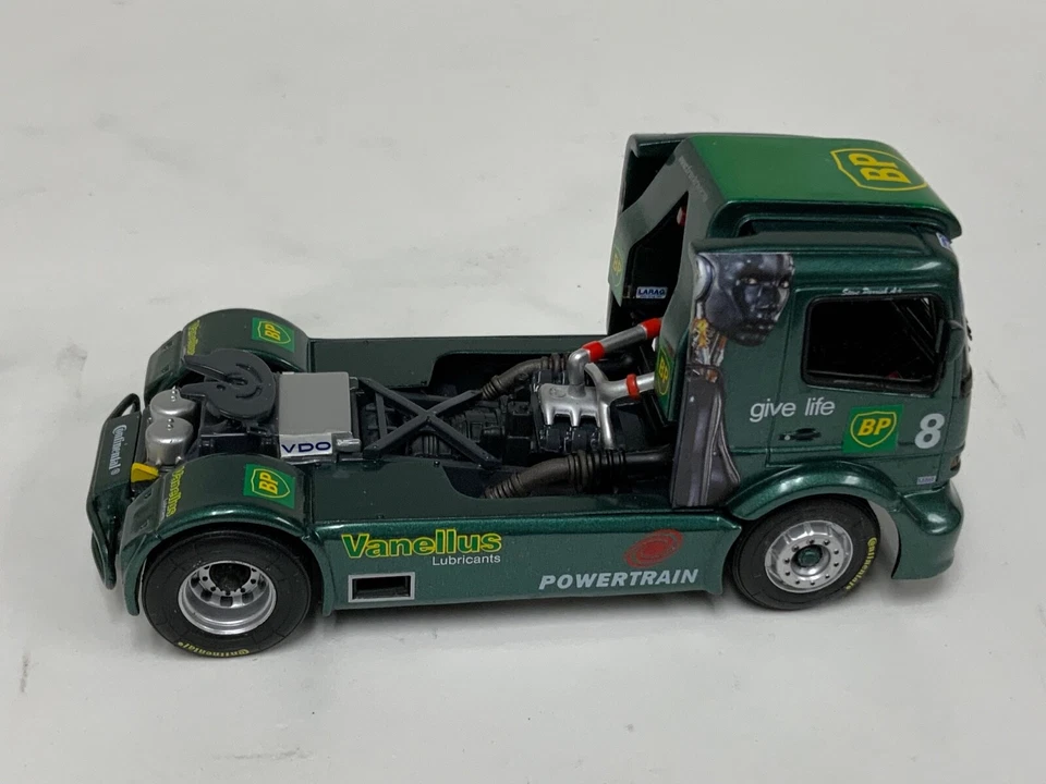 Camión de carreras 1/43 Minichamps Mercedes Benz Team BP Atkins 499 000308 CS817 Foto 3 de 4