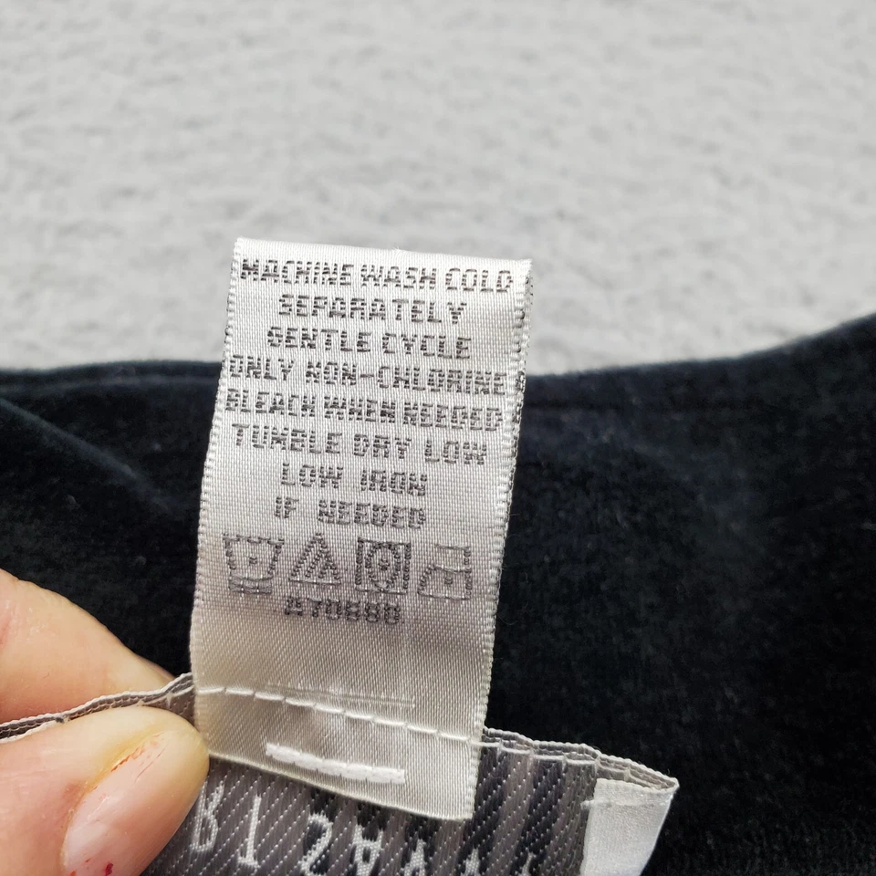 Sudadera deportiva inteligente para mujer 1X terciopelo negro manga larga abertura lateral cuarto cremallera Foto 4 de 4