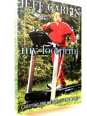 My Footprint Jeff Garlin SIGNED HC Memoir Celebrity Autobiography