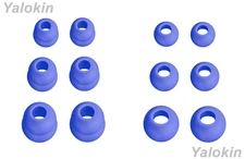 Eartips Earbuds for Raycon Everyday and Fitness -  12pcs Storm Blue (DF-3SZ)