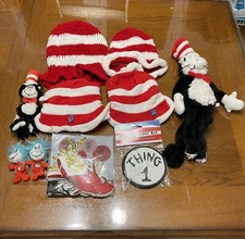 Dr. Seuss Cat In The Hat Decorations Photo Props Plush Stuffed