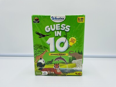 Skillmatics Guess In 10 Animal Planet The Quick Game Of Smart