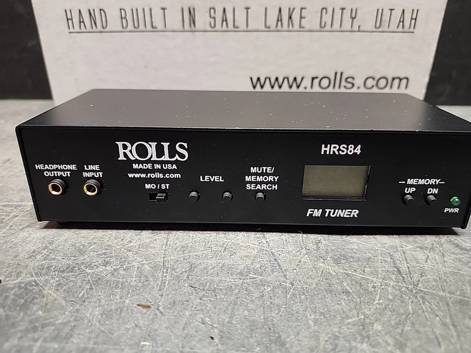 Rolls Digital FM Tuner, HRS84 - Image 2 of 3
