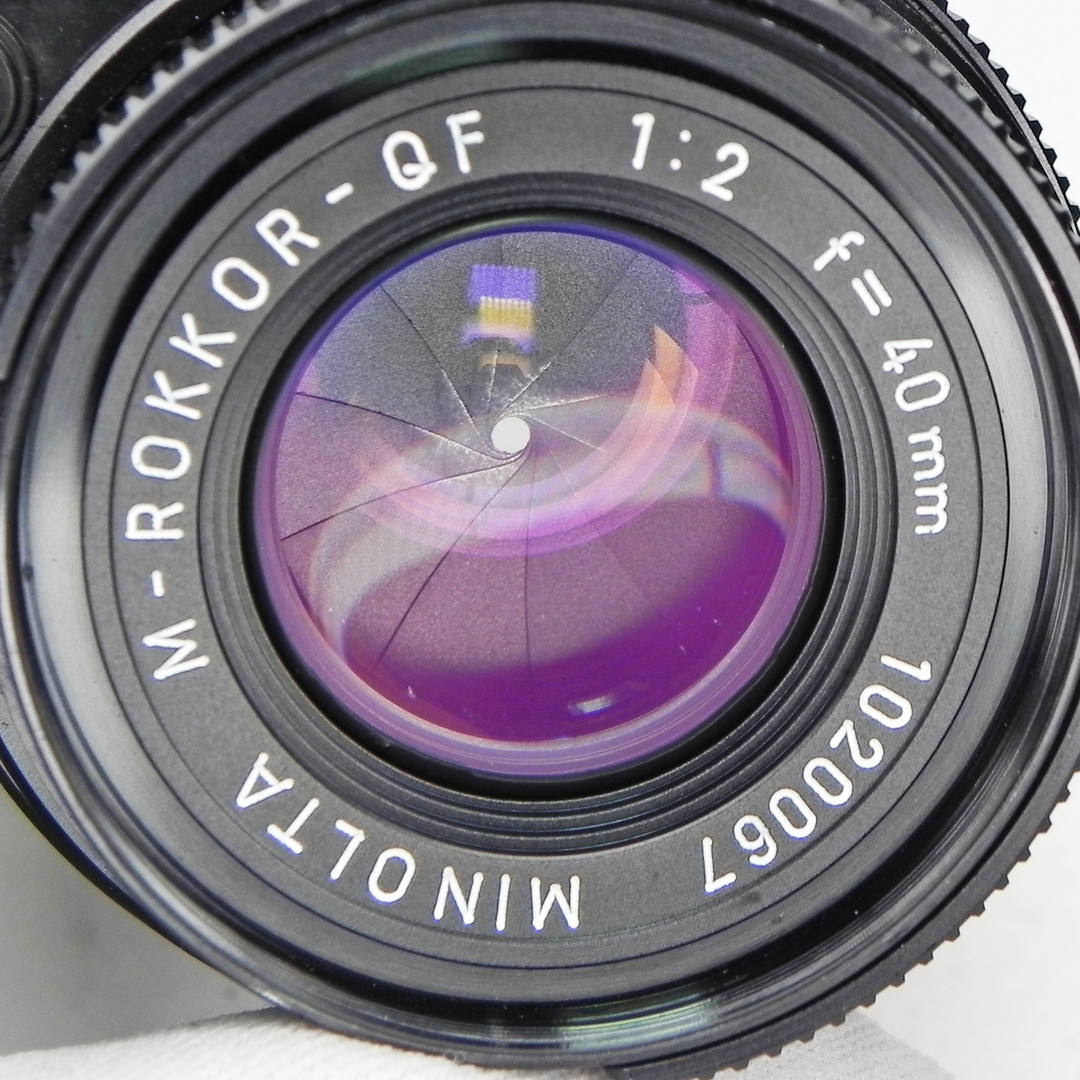 Minolta 40mm f2 M-Rokkor M mount #1020067 .. MINT