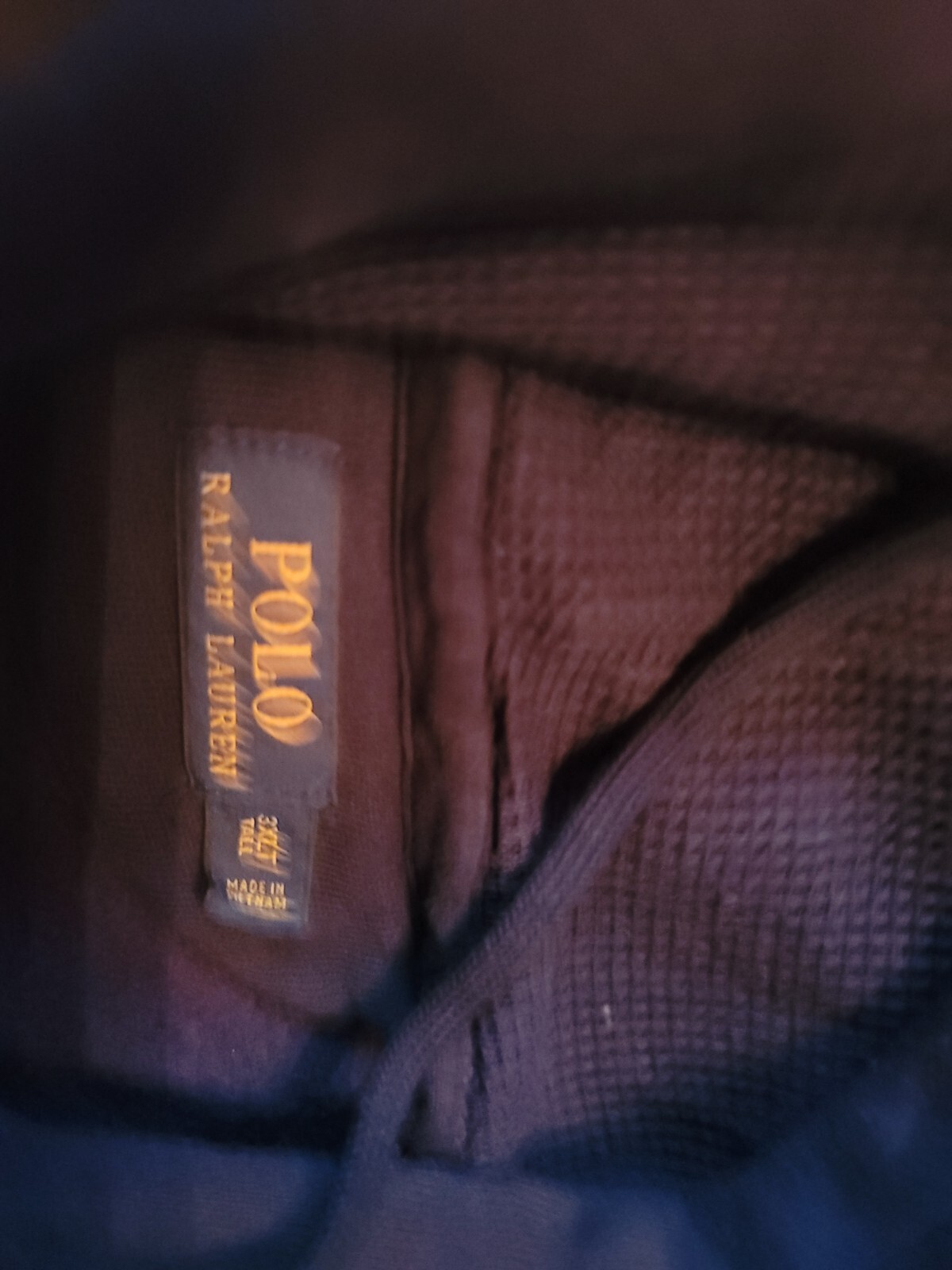 Felpa con cappuccio Polo Ralph Lauren uomo taglia 3xl blu navy rosso pony pile cerniera intera