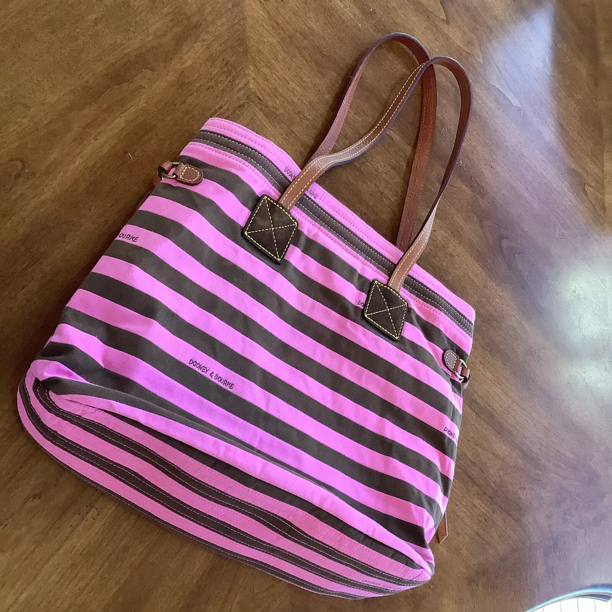 Dooney and bourke striped best sale bag