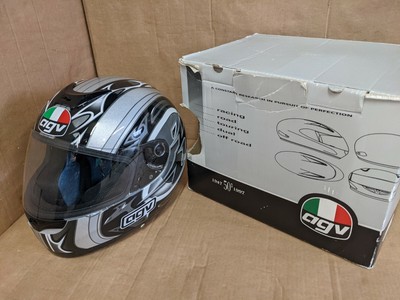 AGV K-Series Motorcycle Motorbike Helmet XS Extra Small Multi-Orient Design  VGC | eBay