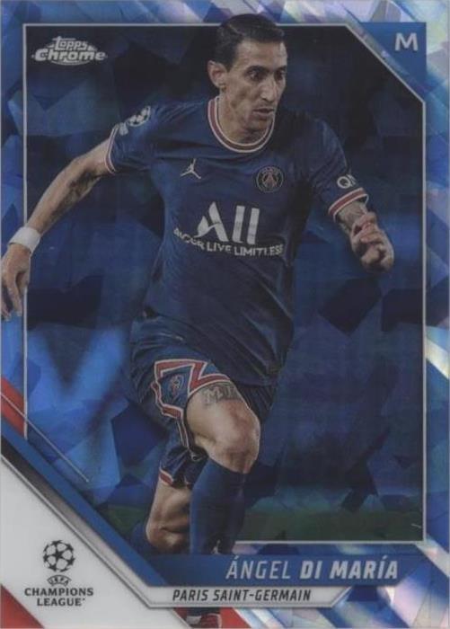 2021-22 Topps Chrome UCL Sapphire Edition Angel Di Maria #19 - 1 of 1