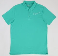Nike Golf Dri-FIt Polo Emerald Green Mens Large
