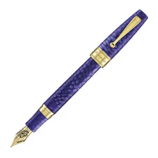 Montegrappa Year of the Dragon Juma Fountain Pen in Royal Purple - Medium - NEW