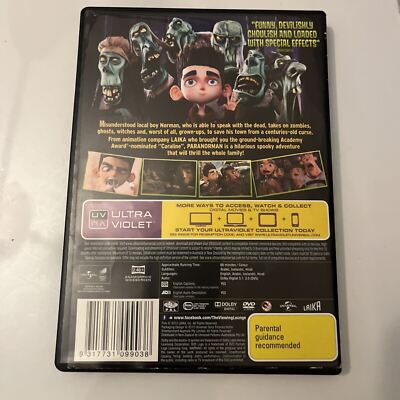 Paranorman (DVD, 2012) Kodi Smit-McPhee, Tucker Albrizzi Region 4