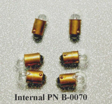 6 NEW 53 AKA 53C or 53-300 14 V Bulbs Repair Parts For Lionel Equipment