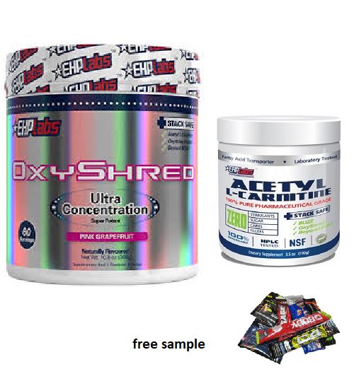 oxyshred acetyl l carnitine I get asked so many questions about my pre-workout combo, so here it is! 💖  I take Oxyshred + Acetyl-L-Carnitine. This combo gives me the energy I need  to crush my workouts