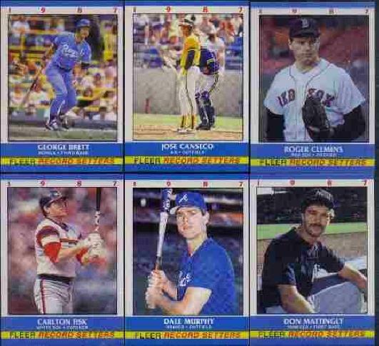 Dale Murphy #23 1987 Fleer Record Setters