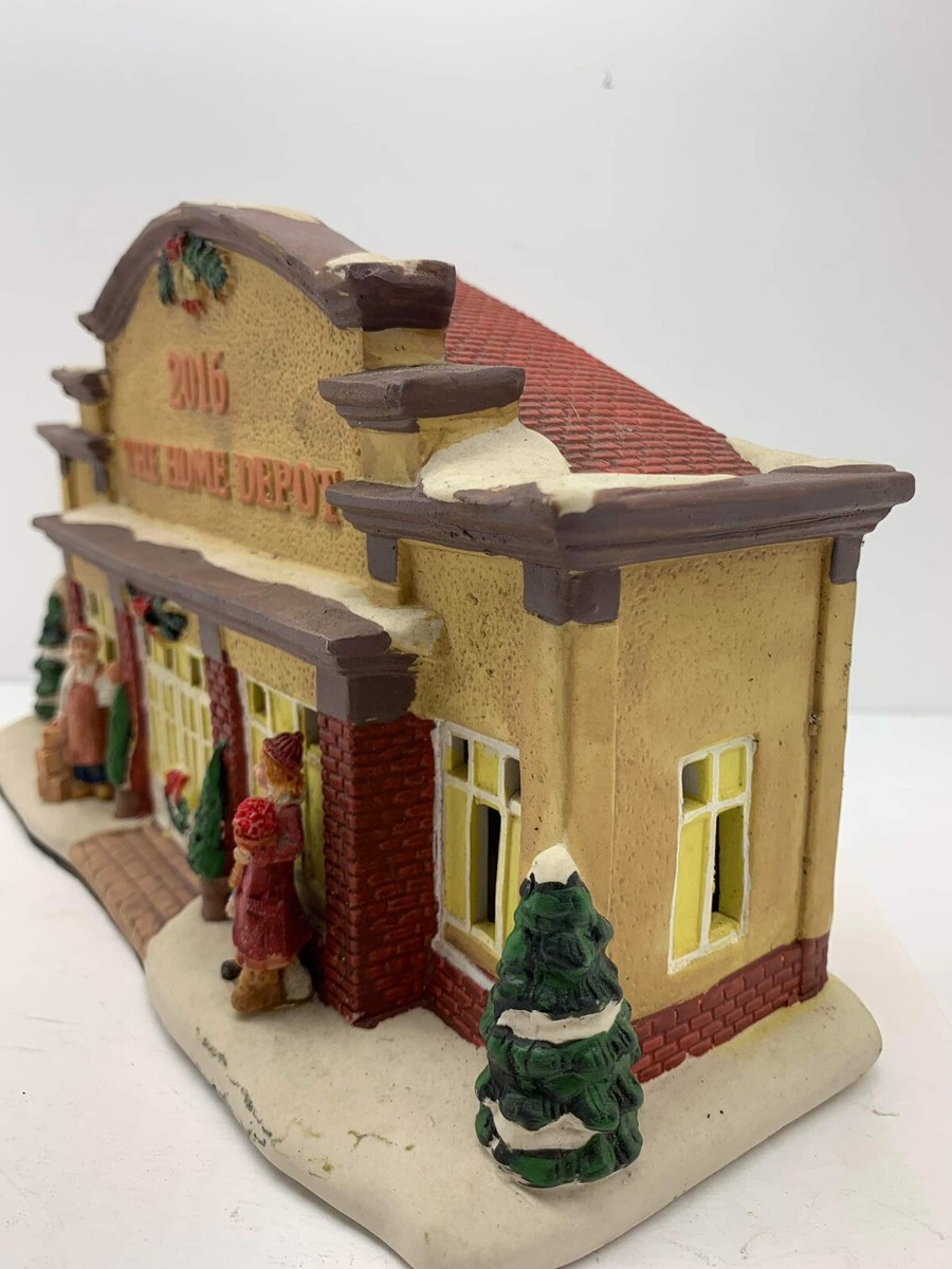 Vintage 2016 Home Depot Christmas Accessory Village Store No Light