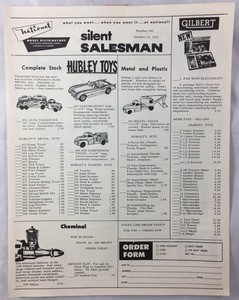 hubley toy catalog