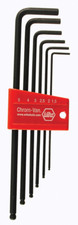 Wiha 36992 6 Piece Ball End Long Arm Hex L-Ke...