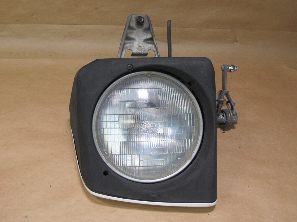 🥇8491 PORSCHE 944 924 S FRONT POP UP HEADLIGHT LINKAGE BAR MOTOR SET