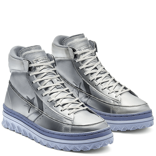 Converse Metallic Vis Pro Leather X2 High Top Men's Sneaker 169529C - Picture 3 of 5