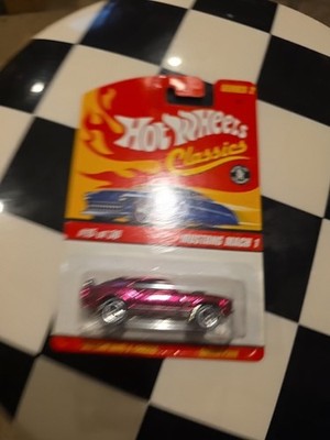2005 HOT WHEELS CLASSICS SERIES 2 #15/30 MUSTANG MACH 1 PINK Combined Shipping