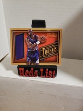 2013 Timeless Treasures Game Worn Threads #11 Karl Malone Utah Jazz 