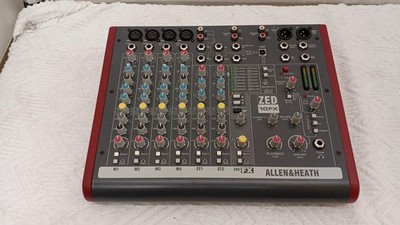 ALLEN & HEATH ZED-10FX Multi-Purpose Desktop Live Mixer w/ Cable Tested TB01 5.0