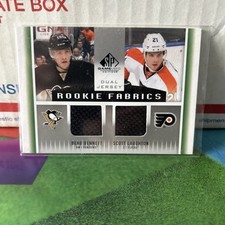 2013-14 SP Game Used Rookie Fabrics Dual #RF2-BL Beau Bennett/Scott Laughton