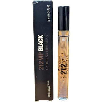 212 VIP Black by Carolina Herrera for Men 0.34oz Eau De Parfum Spray