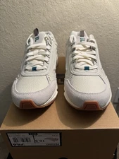 New Men’s Fila Perano Silver/White/Birch Size 10.5