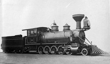 2-10-0 Narrow-gauge Decapod Baldwin Locomotive Works, 1885 5 x 7 Photo