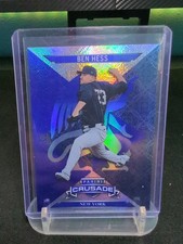 2025 Panini Crusade Ben Hess #34 Blue New York Yankees