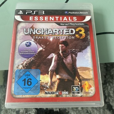 Uncharted 3-Drake's Deception (Sony PlayStation 3) Leerhülle