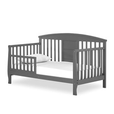 Dream on Me Dallas Toddler Day Bed in Steel Grey - Safe  Stylish Design
