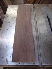 WALNUT LUMBER WOOD AIR DRIED BOARD LOT F38F GUNSTOCK BLANK 1 3/4" THICK SLAB