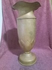 105mm WW 2 TRENCH ART 1944 BRASS VASE WITH SHAPES AND ETCHING — photo 8