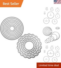 Versatile Cutting Dies Embossing Tool Set - Perfect for Scrapbooking Projects