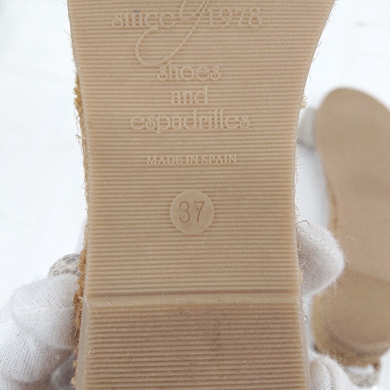 Gaimo Ankle Strap Python Pattern Flat Sandals Siz… - image 5