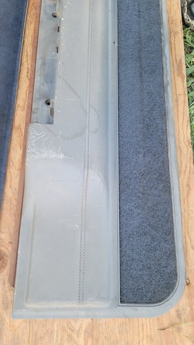 1981 82 83 84 85 86 87 88 Cutlass Supreme Dark Blue Crank Window LH Door Panel - Picture 4 of 7