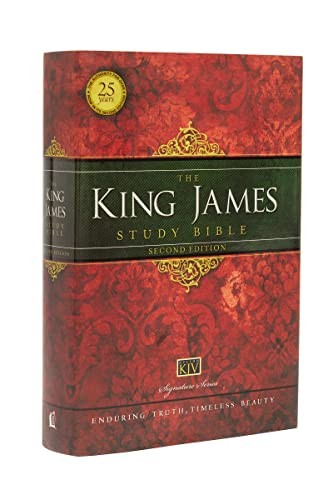 KJV Study Bible Large Print Hardcover Red Letter HARDBACK - Image 8