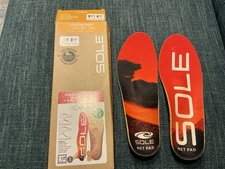 SOLE Performance Medium Wide With Met Pad Insoles Mens 8 Womens 10