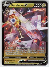 Duraludon V 122/203 Holo Ultra Rara Confezione Premio Serie Carte Pokemon Near Mint