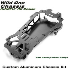Aluminum Chassis kit for TAMIYA Wild one / BLOCKHEAD MOTORS Black Edition