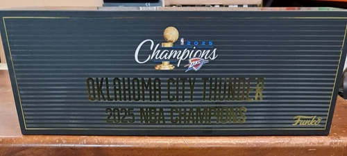 FUNKO POP - Oklahoma City THUNDER 2025 NBA CHAMPIONS ( 5 PIECE SET )- OKC NEW