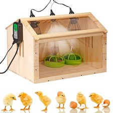Chicken Brooder Box for Chicks Brooder Box with Thermostat Poultry Breeding B...