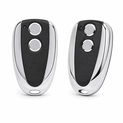 2x Ersatz Handsender kompatibel für EcoStar 433,92 MHz 2 Tasten Garagentor RSC2