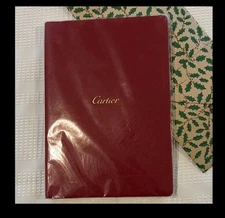 Cartier Classic Red Diary Notebook