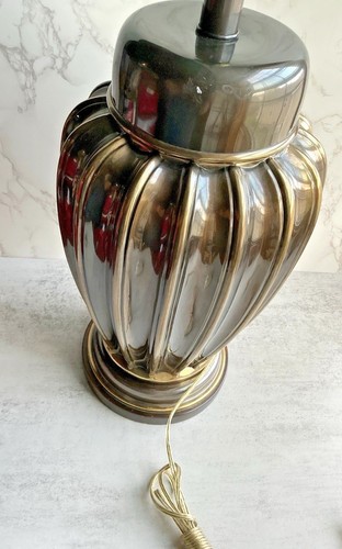 Vintage Frederick Cooper Brass Lamp MCM - Picture 2 of 18