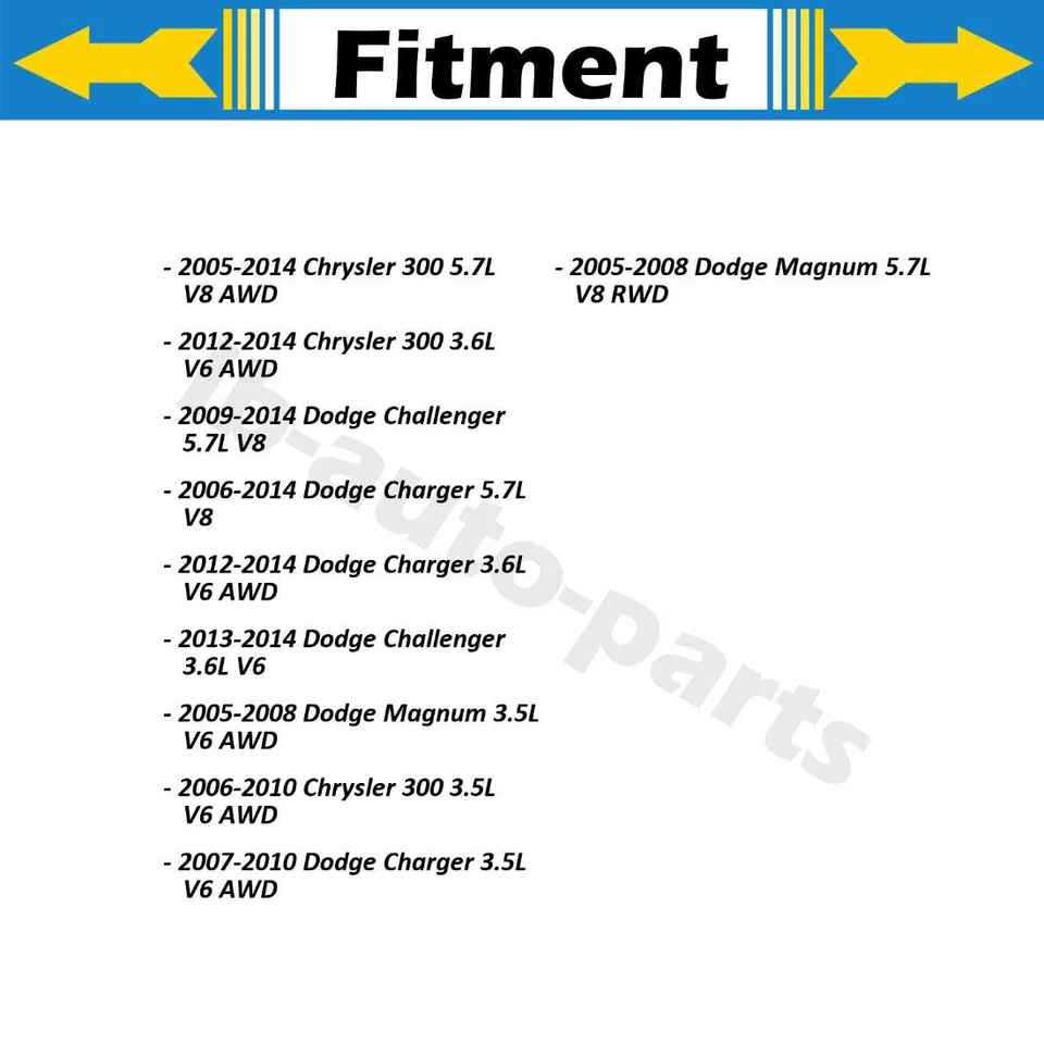 Ротор дискового тормоза Raybestos передний задний 4x для 2005-2014 Chrysler 300 5,7 л полный привод - Изображение 2 из 4