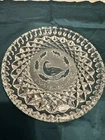 Vtg 1989 Waterford Crystal 12 Days of Christmas Series 6- Geese Plate 8"D