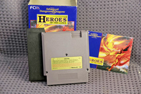 Dungeons & Dragons Heroes of the Lance (Nintendo NES) Complete CIB Authentic